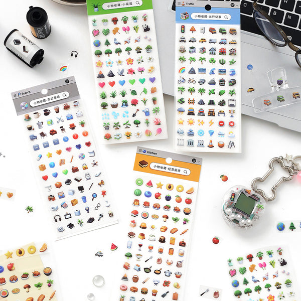 1PCS Small item Collection series sticker
