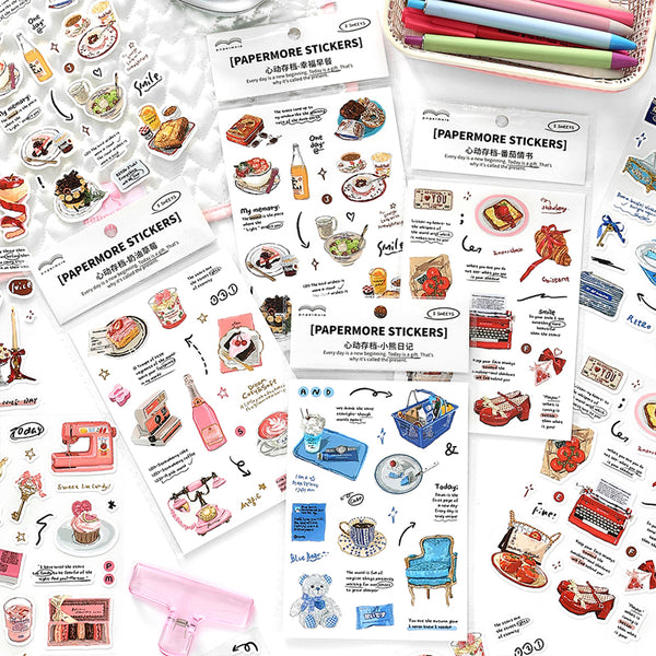 2PCS Heartbeat Archive Series sticker