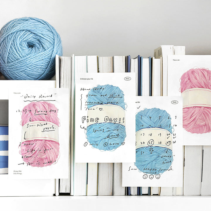Wool ball series note paper – LBLYXIR