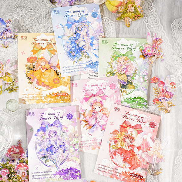 15PCS Flower Fairy Series Sticker