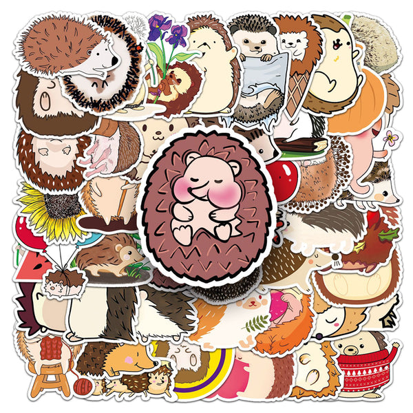 50PCS Hedgehog Sticker