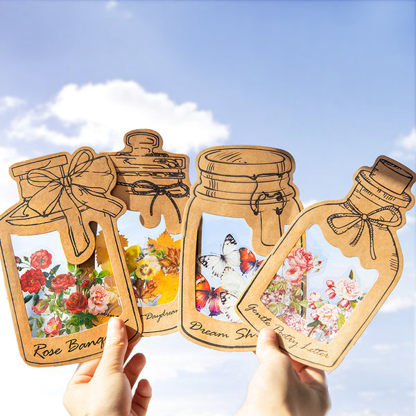 60PCS Nature everything in the bottle series sticker