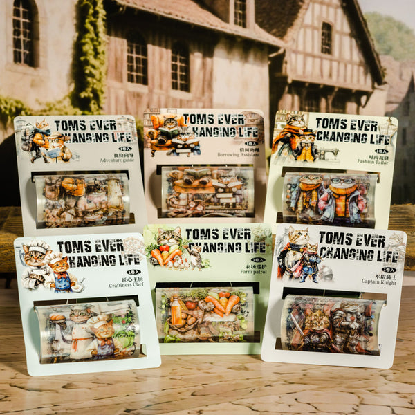 Tom's Ever-Changing Life Series Die Cutting PET Tape