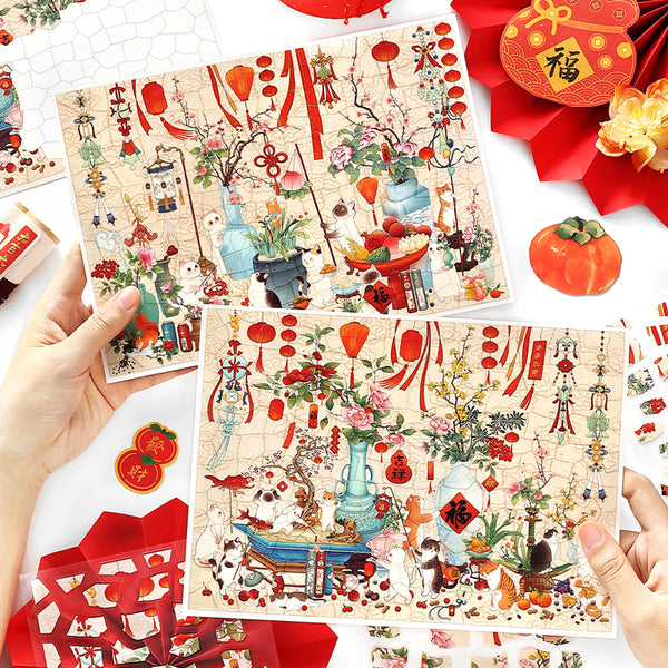 Antique restorer series 3D sticker