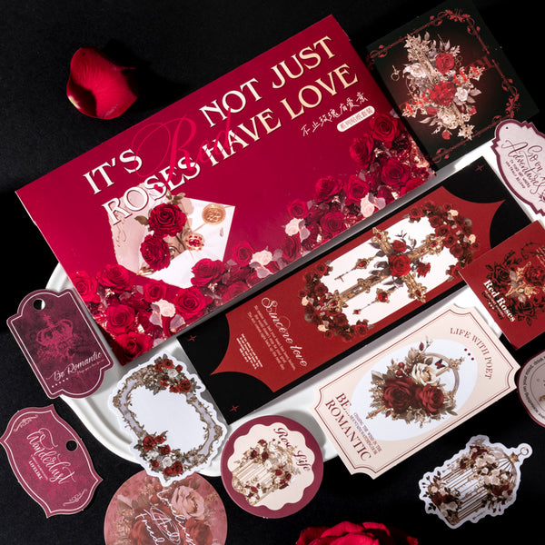 60PCS Not only roses have love series sticker