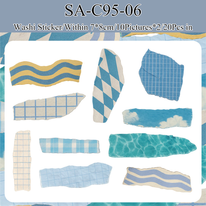 Serrated texture series sticker – LBLYXIR