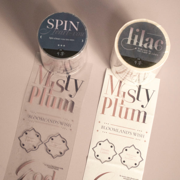 5cm*100cm Moon fog Washi/PET Tape