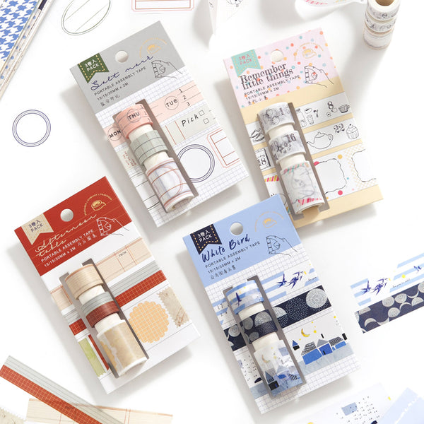 Retro salt series Washi Tape Set