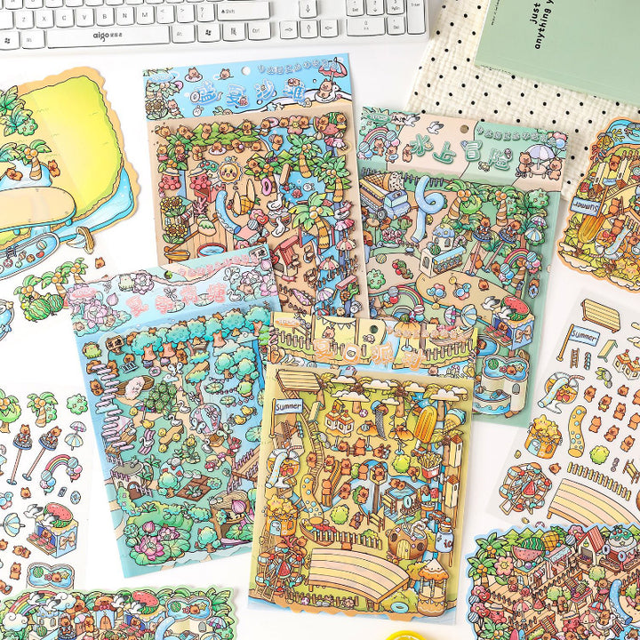 Kapi Sticker Kapi fun summer series 3D Sticker – LBLYXIR