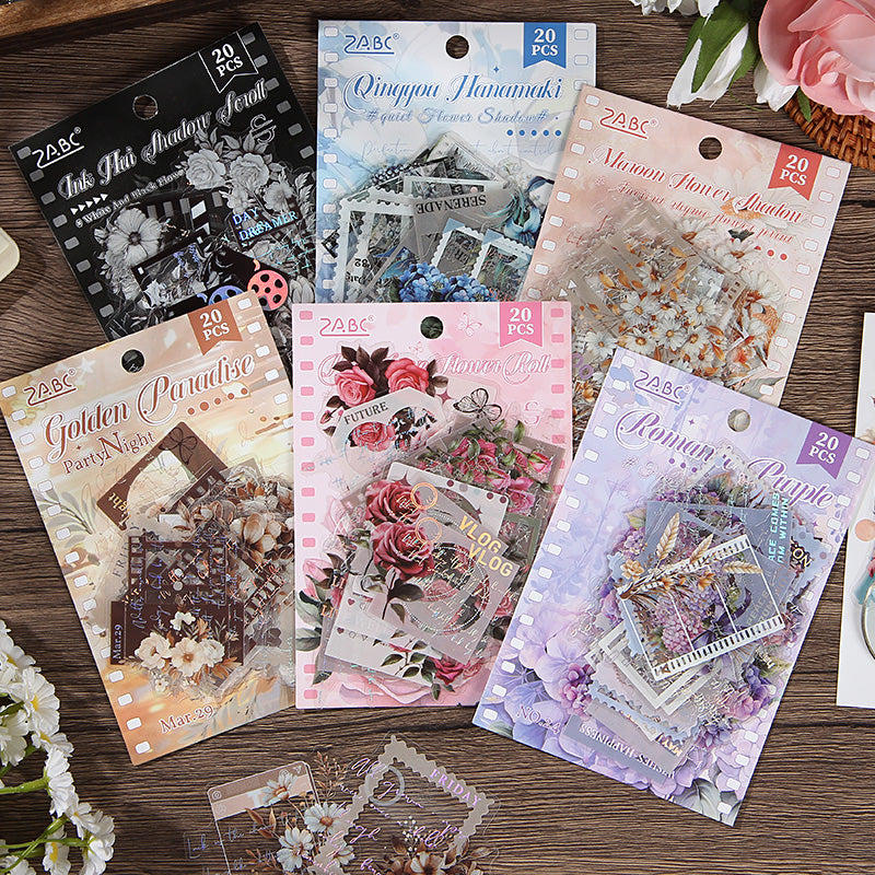 20PCS Simple spindle series sticker – LBLYXIR