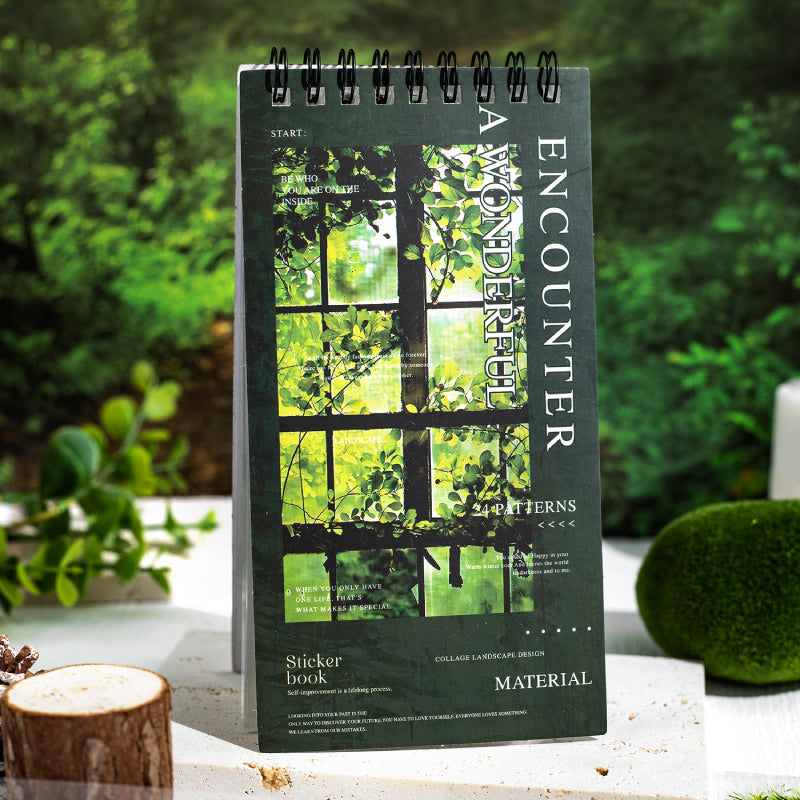 24PCS Wall around fragrant series sticker book – LBLYXIR