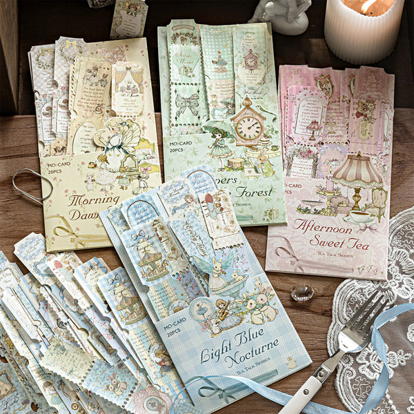 20PCS Tea Party series sticker