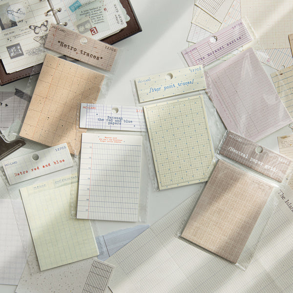 12PCS Studio Manual Series note paper