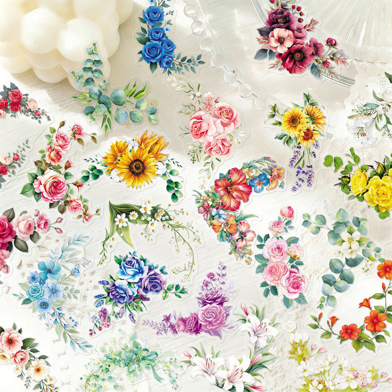 Floral border art Sticker – LBLYXIR