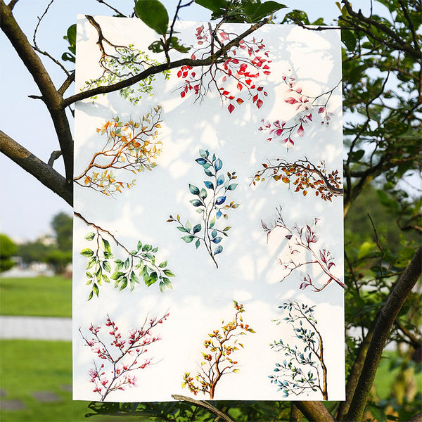 20PCS Growing of branches series sticker