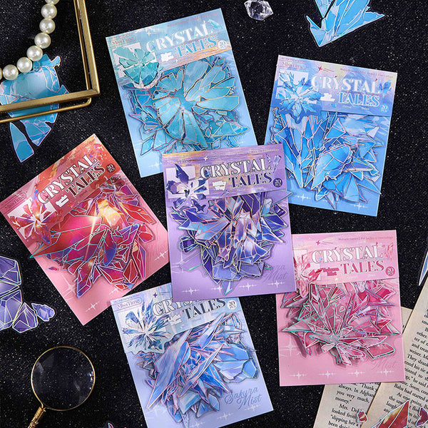 20PCS The Broken Crystal Story series sticker