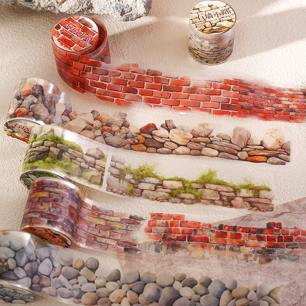 Stone Wall Path Series PET Tape