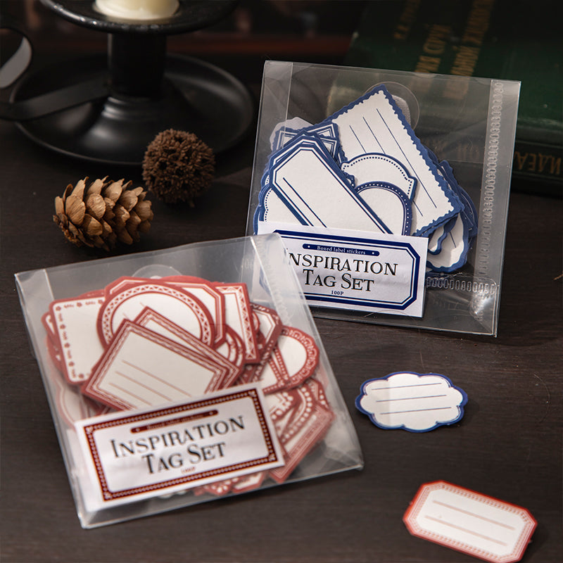 100PCS Inspiration Tag Collection Series sticker – LBLYXIR