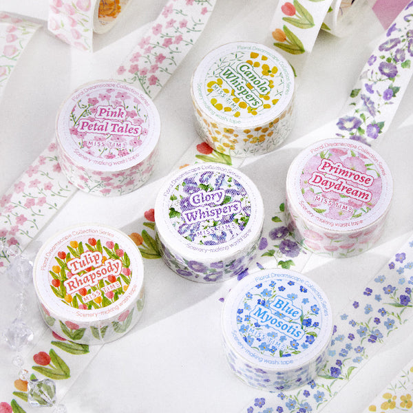 Flower Collection Series Washi Tape