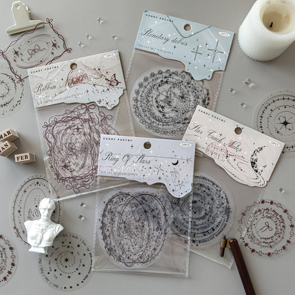 10PCS Galaxy Museum Series sticker