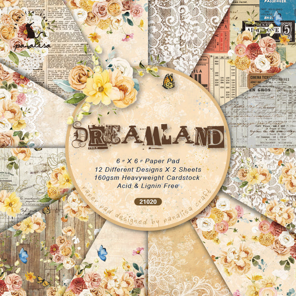 24PCS Dreamland background paper