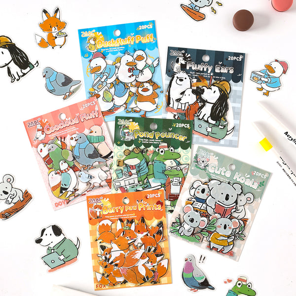 20PCS The Zootopia series sticker