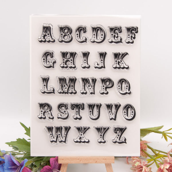 Clear silicone stamp