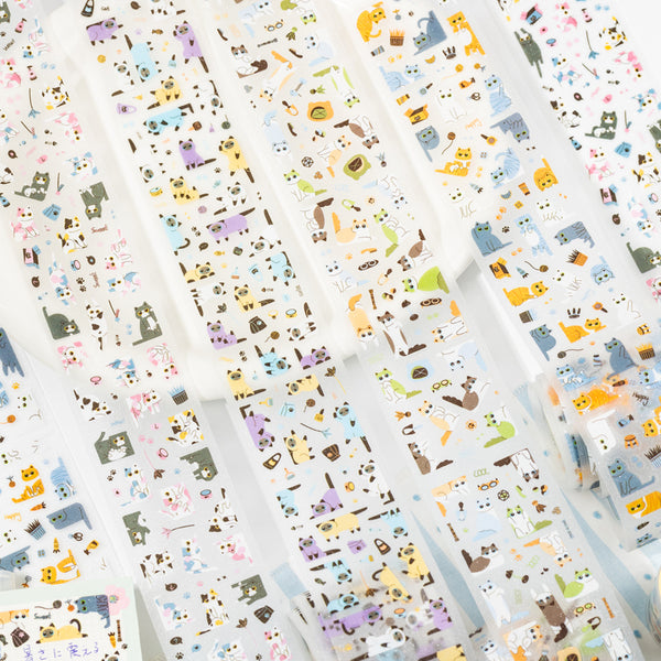 Milk Candy Frame Series Die Cutting Flash PET Tape