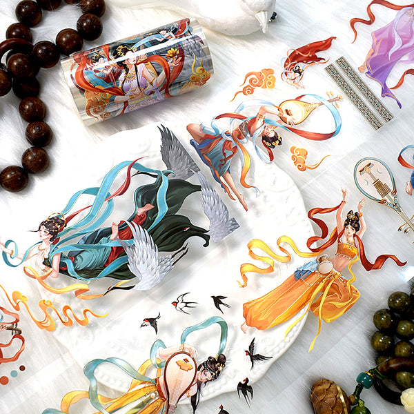 Mythological Figures PET/Laser Gold PET Tape