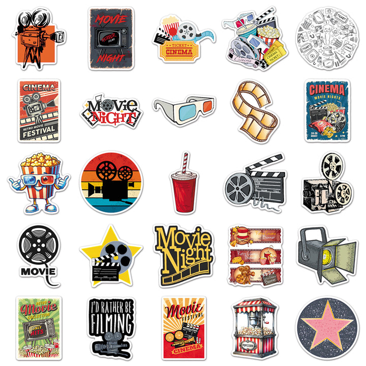Retro movies sticker – LBLYXIR