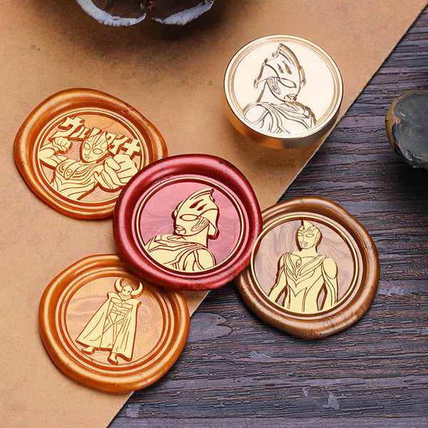 Ultraman Series Wax Seal Stamp