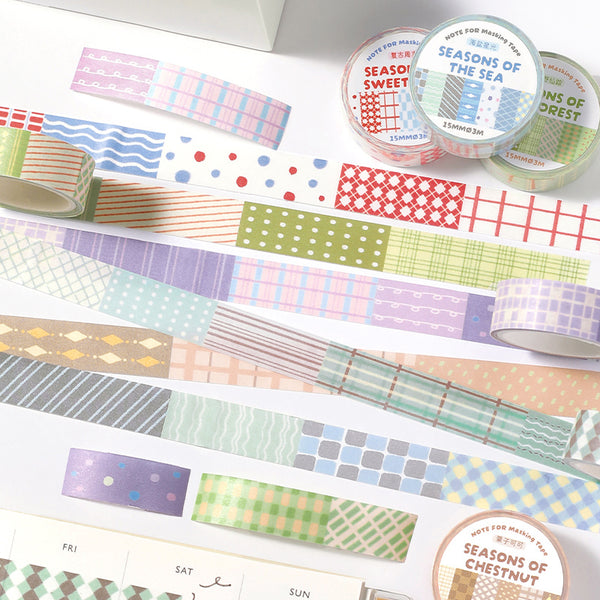 Four Seasons end Series Washi Tape