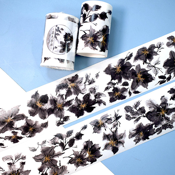 The beauty of ink Washi/PET/Gold Stamping PET Tape