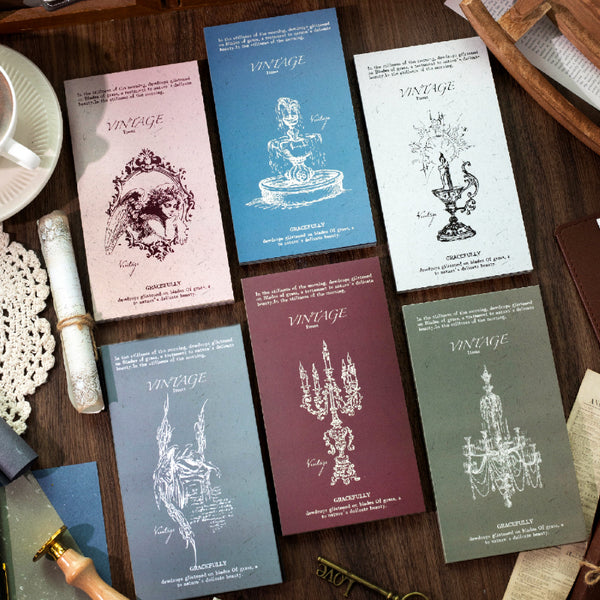 30PCS The Desolate Dream Series material paper