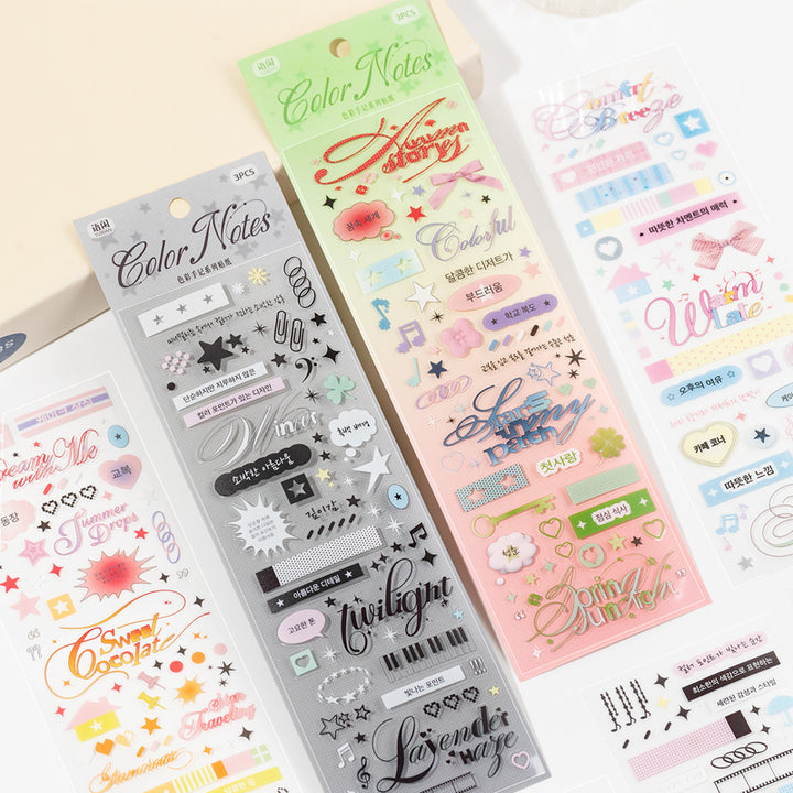 Color Notes Series sticker – LBLYXIR