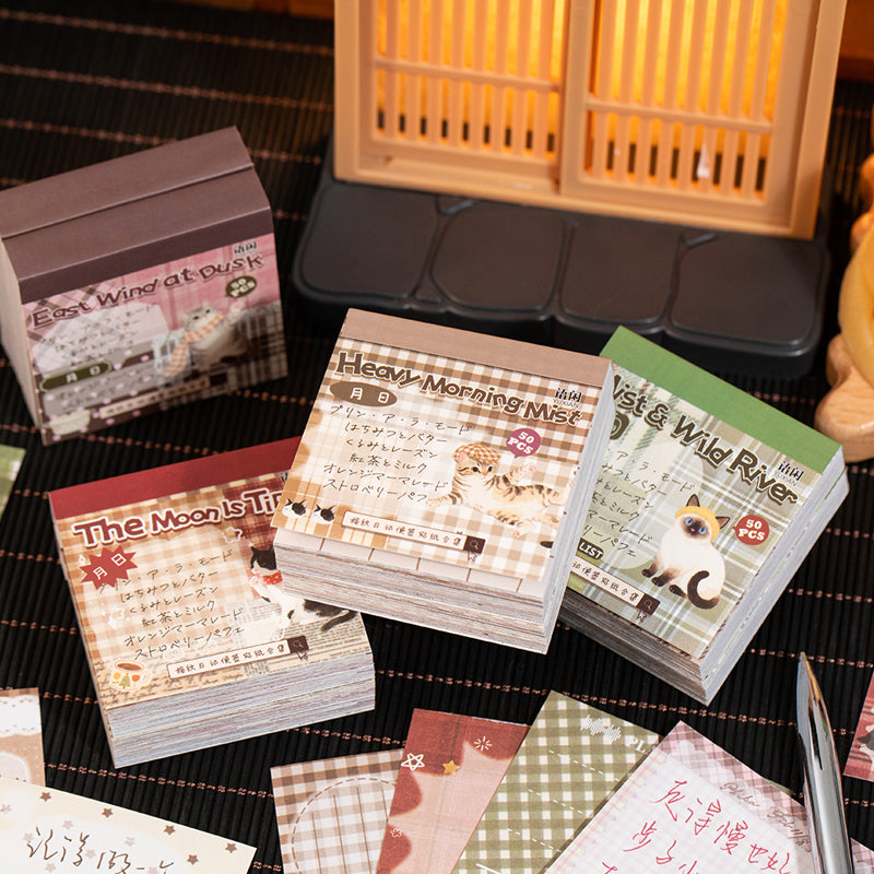 Checkered Diary Series Sticker Book – LBLYXIR