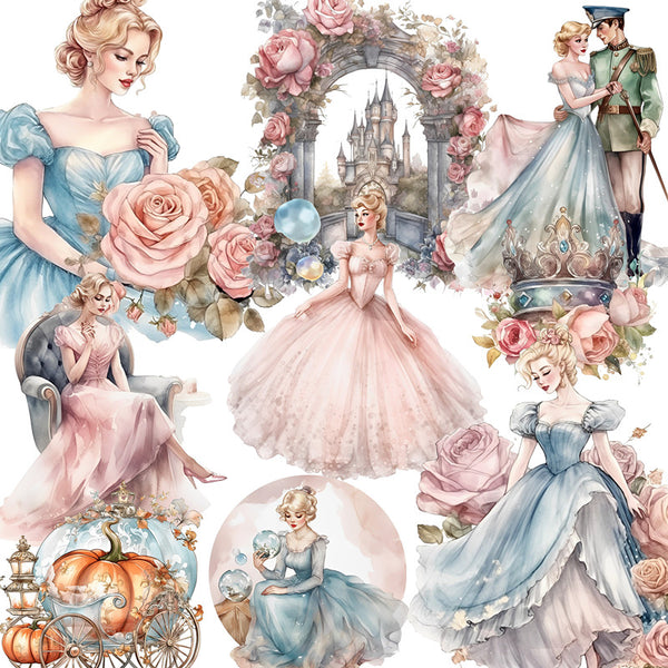 20PCS Fairy princess sticker