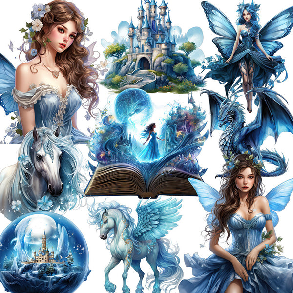 12PCS Magic fairy tale sticker