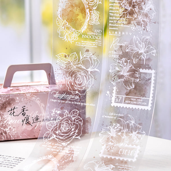 Floral Fragrance Trace Series PET Tape Set