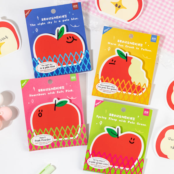 60PCS Apple Notes series note paper