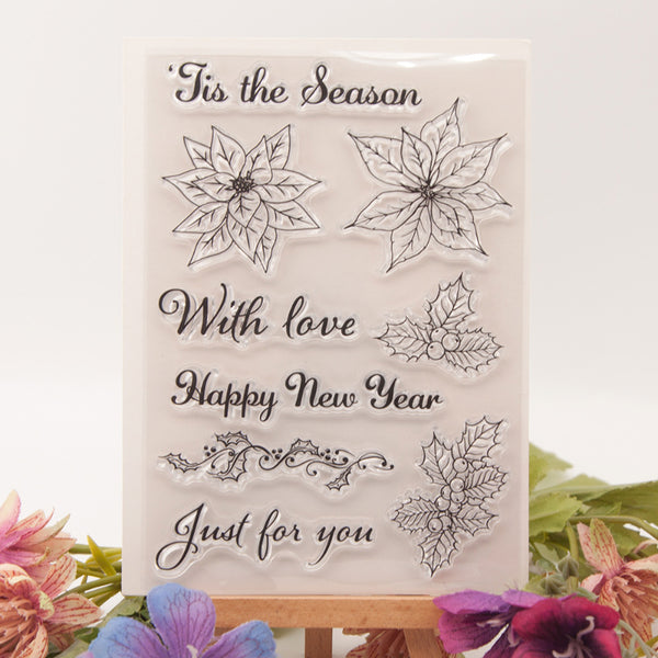 Clear silicone stamp