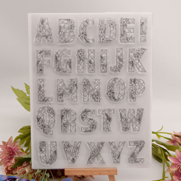 Clear silicone stamp