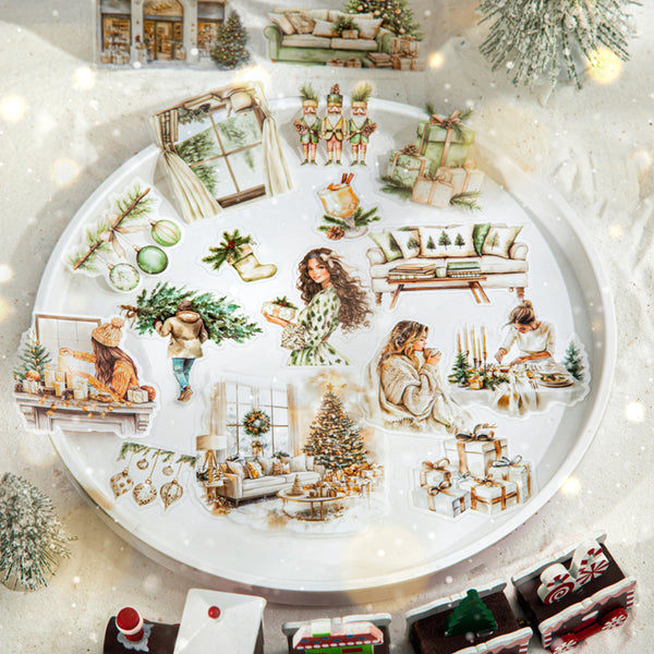 20PCS Celebrate Christmas Together Series sticker