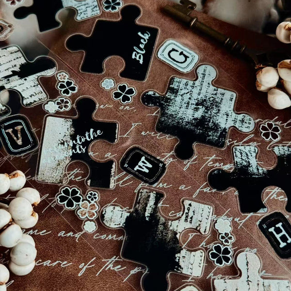 4cm*100cm Jigsaw puzzle art Die Cutting PET Tape