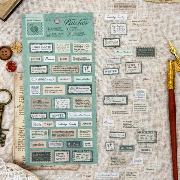 1PCS Patch Series Sticker