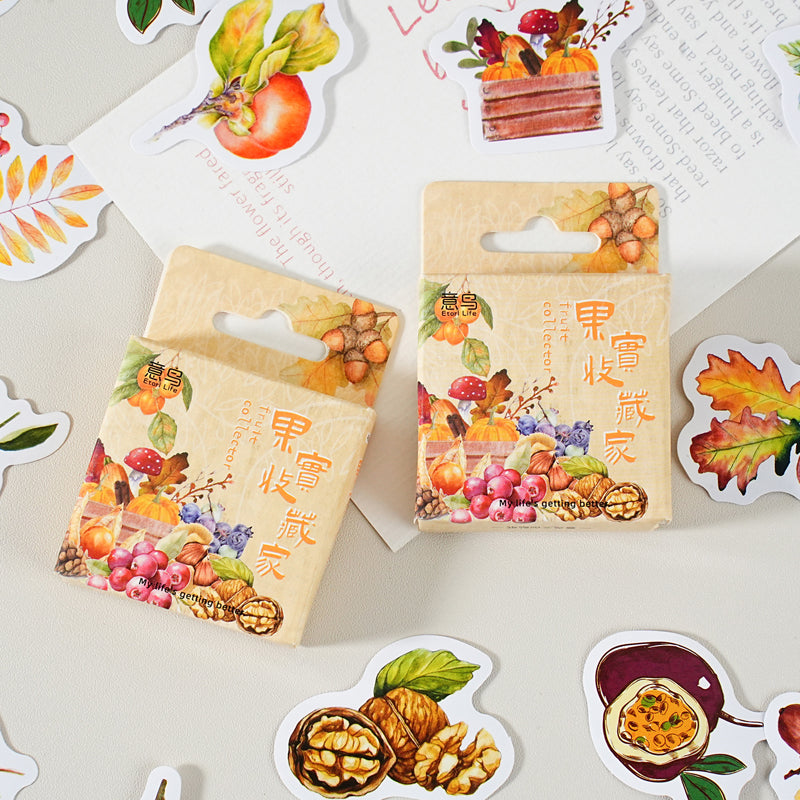 Box Fruit Sticker 46PCS Fruit collector series sticker – LBLYXIR