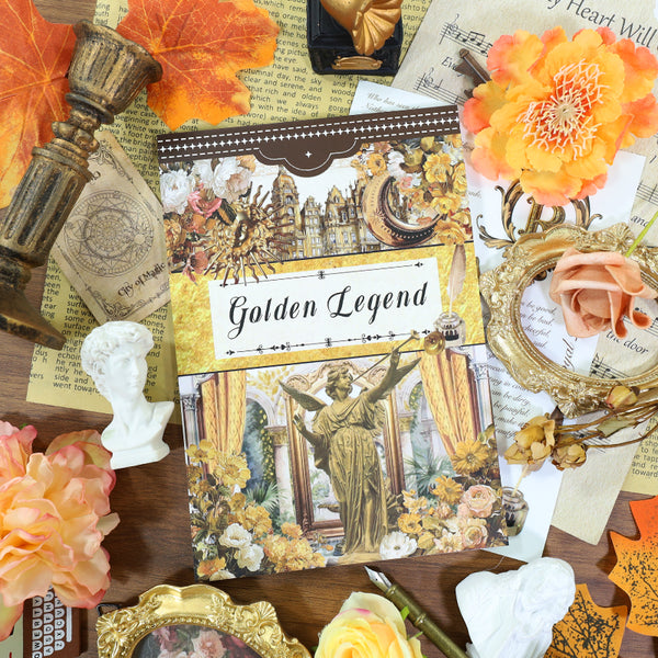 20PCS Golden Legend sticker book
