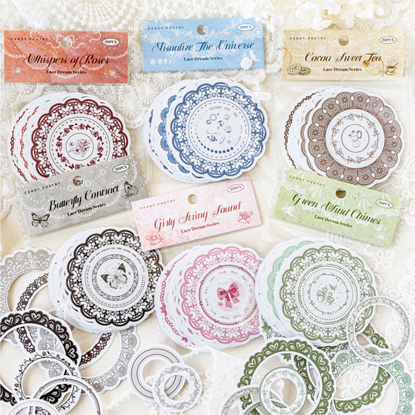 20PCS Lace Dream Series sticker