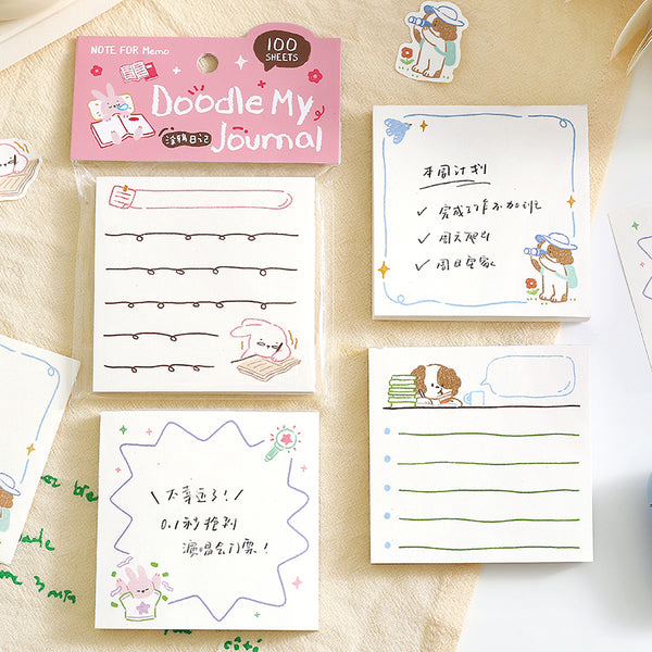 100PCS My accessory series note paper