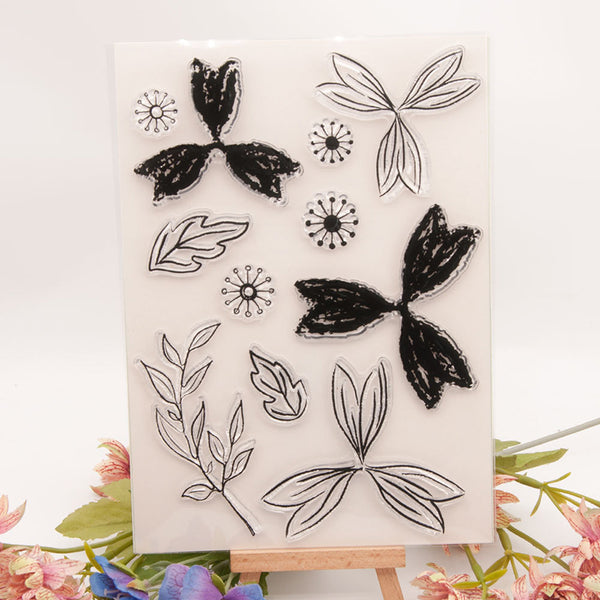 Clear silicone stamp